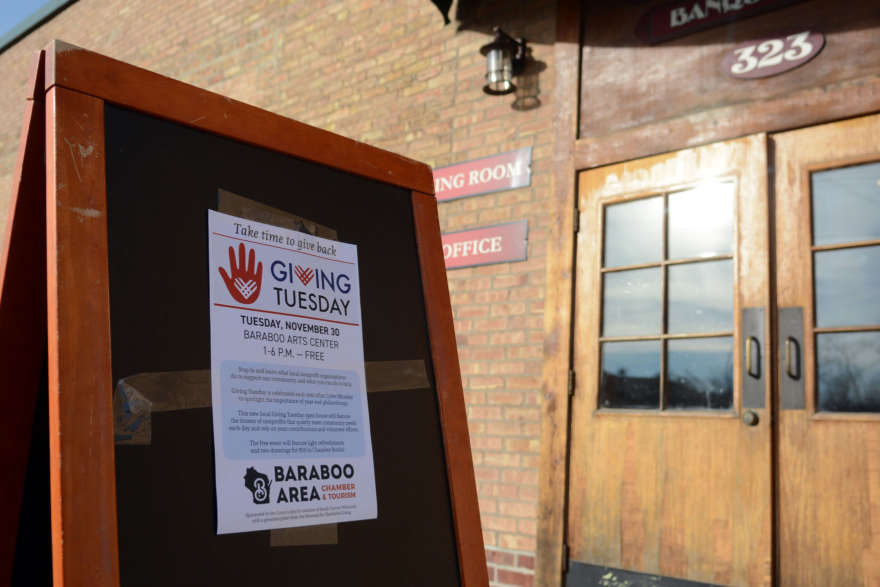 Giving Tuesday open house